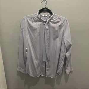 Light purple button up